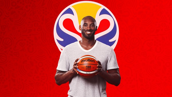 科比成为2019年FIBA男篮世界杯全球大使