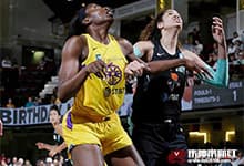 WNBA纽约自由人vs洛杉矶火花